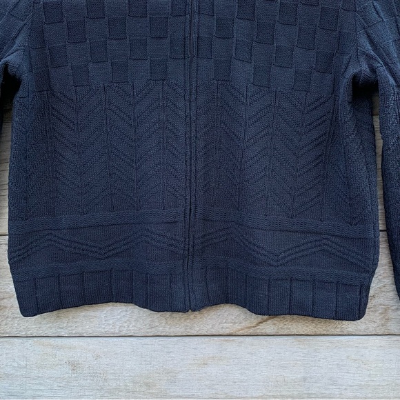 St John Sport Cardigan Jacket Womens M Textured Santana Full Zip Quiet Luxury - Picture 7 of 16